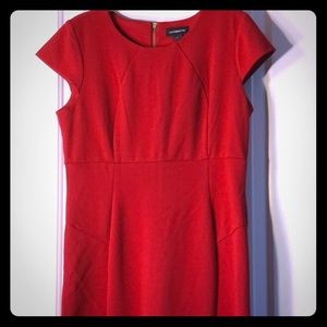 Sexy Red Liz Claiborne Sheath Dress 12
